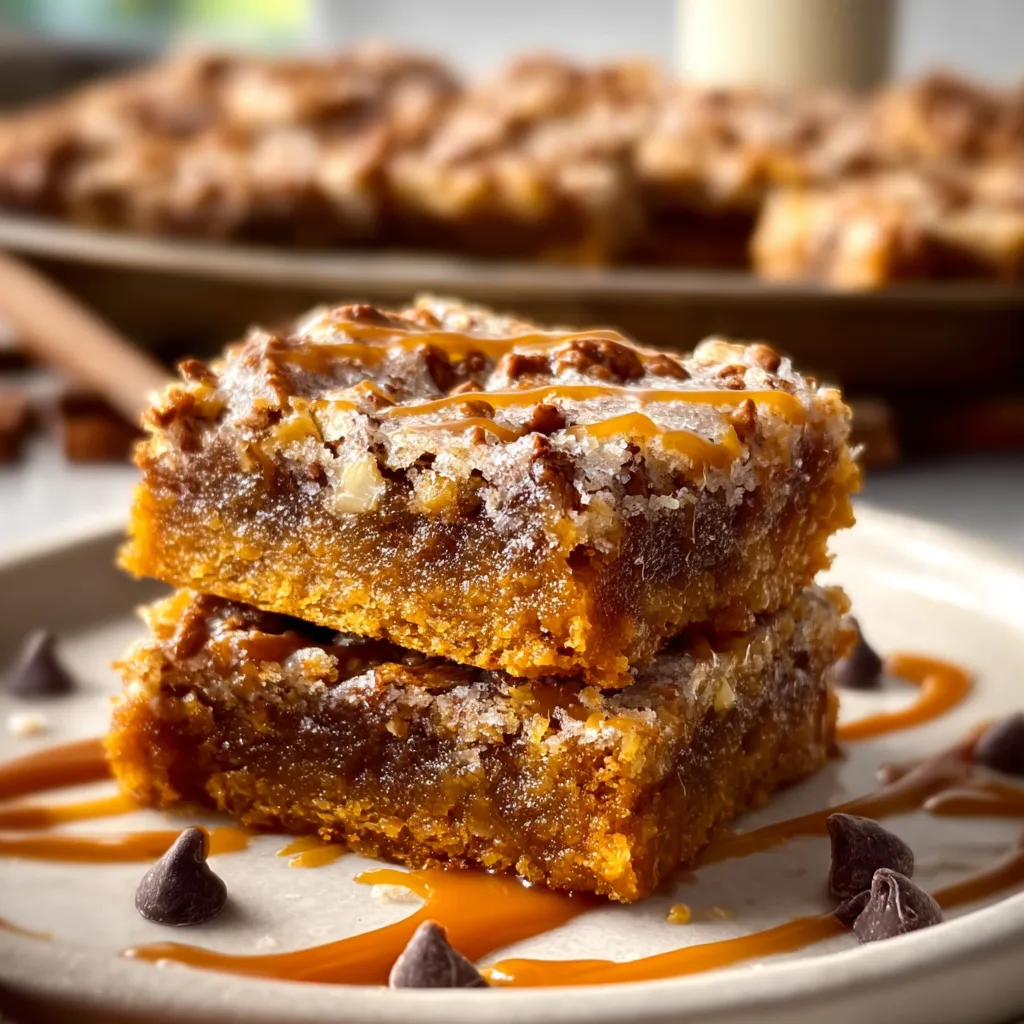 Pumpkin Pie Seven-Layer Bars