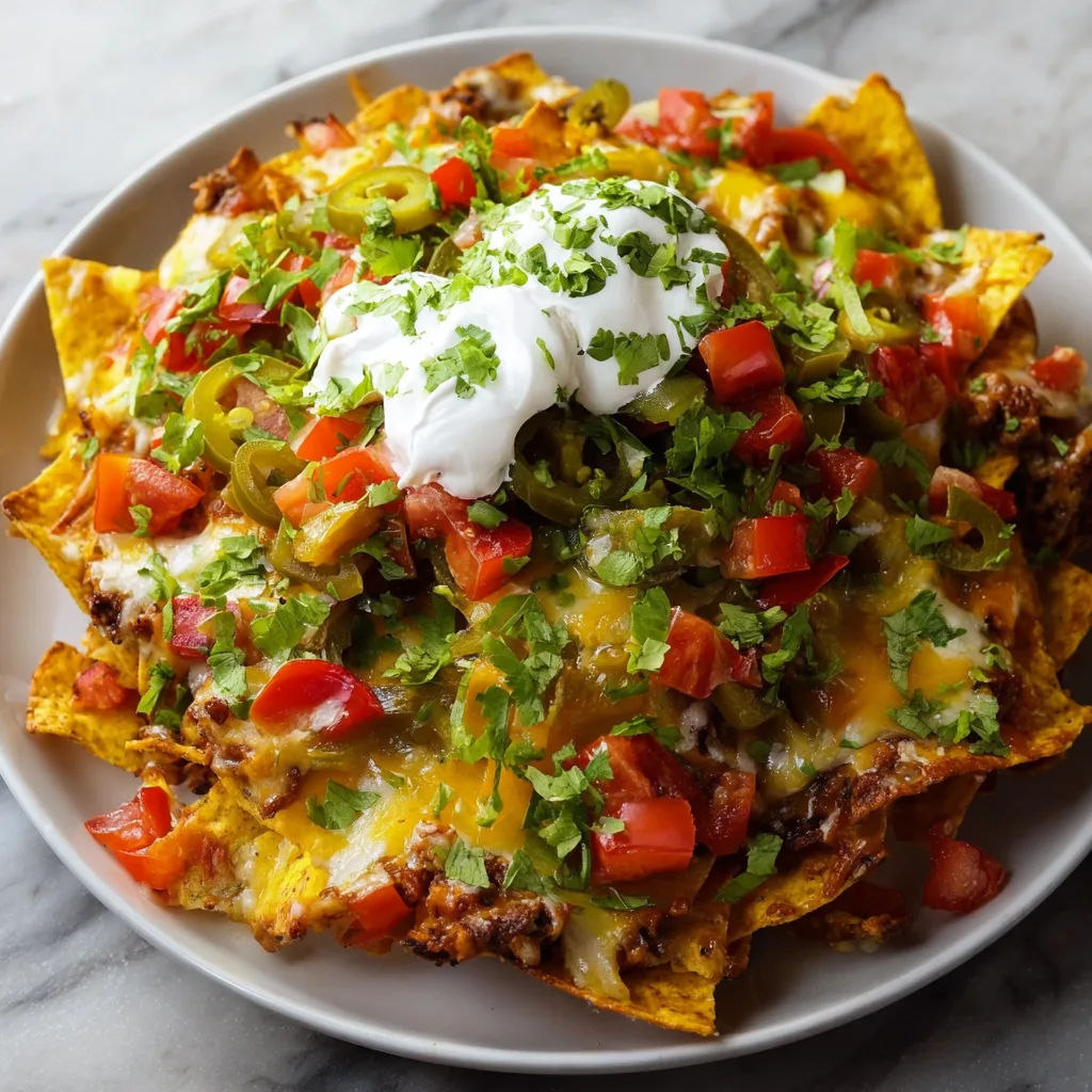 Loaded Sheet-Pan Nachos