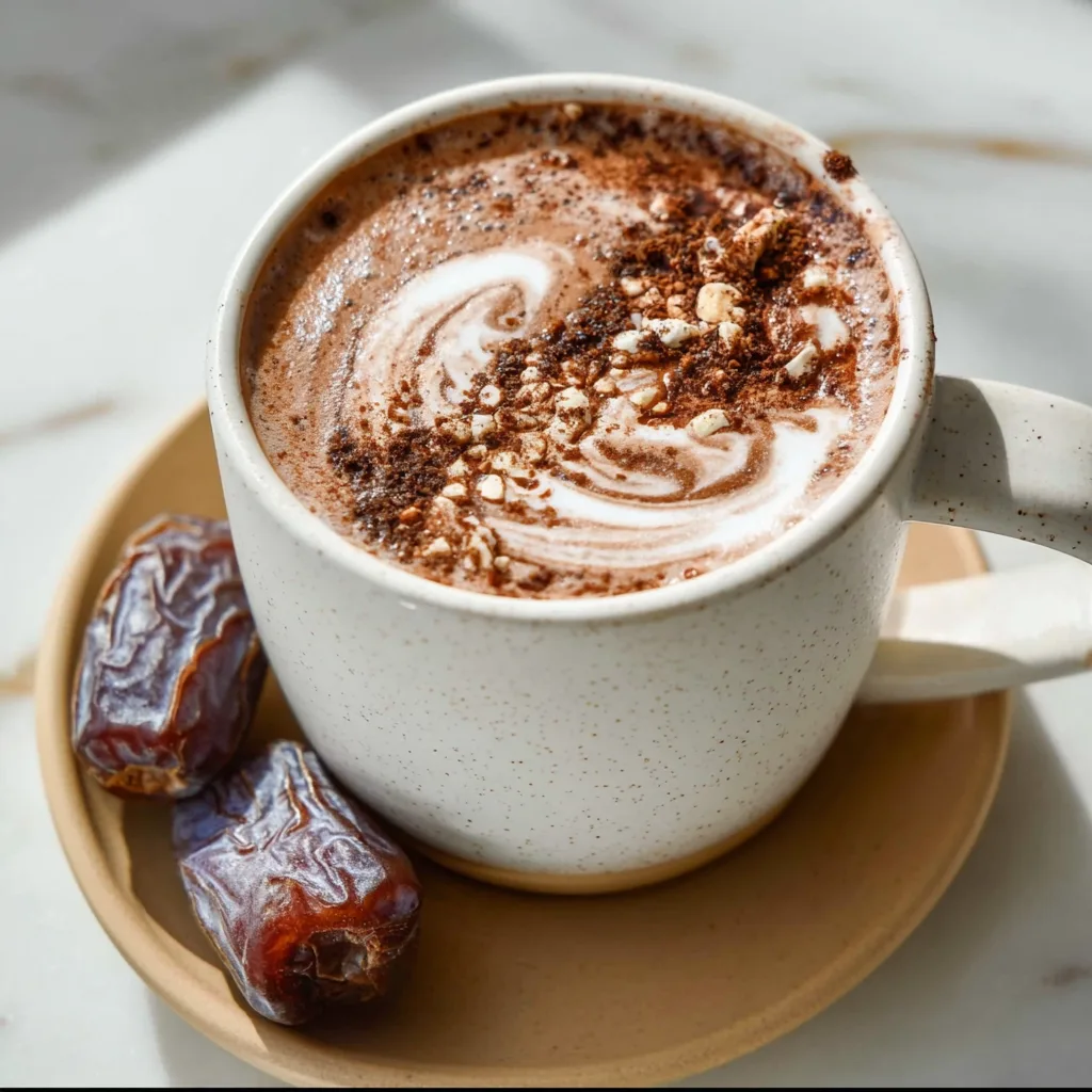 Chocolate Date Mocha Latte