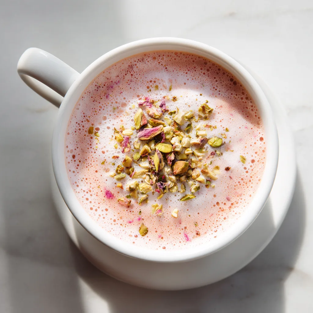 Kashmiri Noon Chai (Pink Salt Tea)