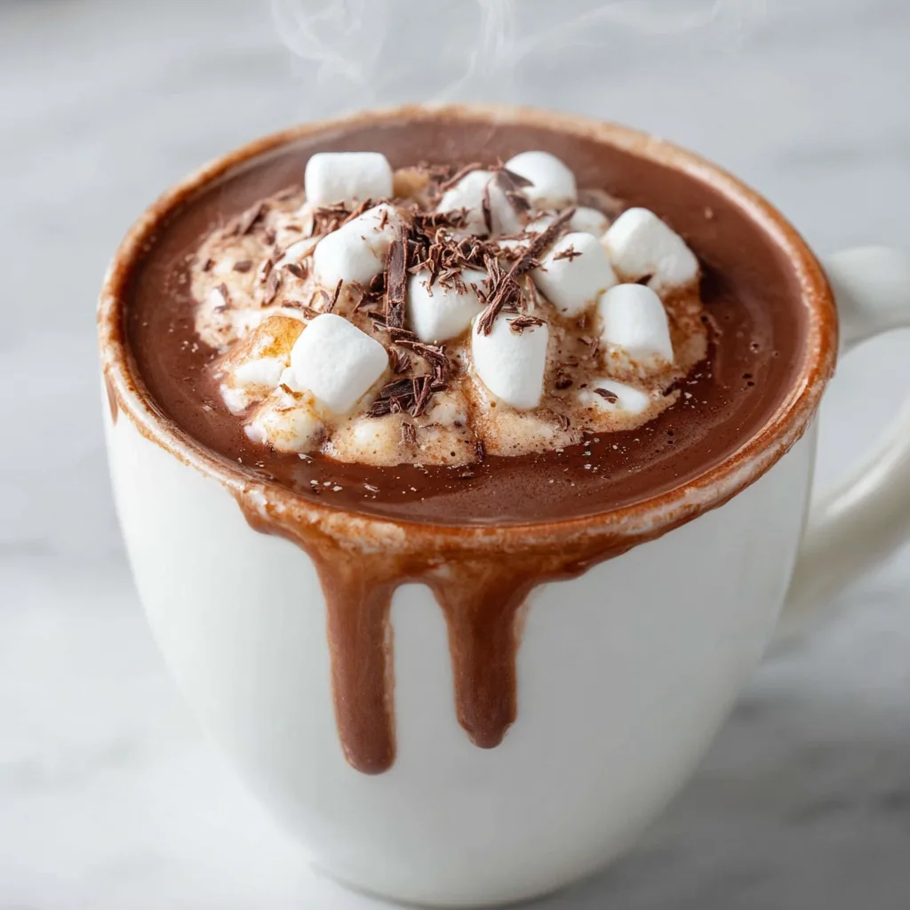 Slow Cooker Party Hot Chocolate