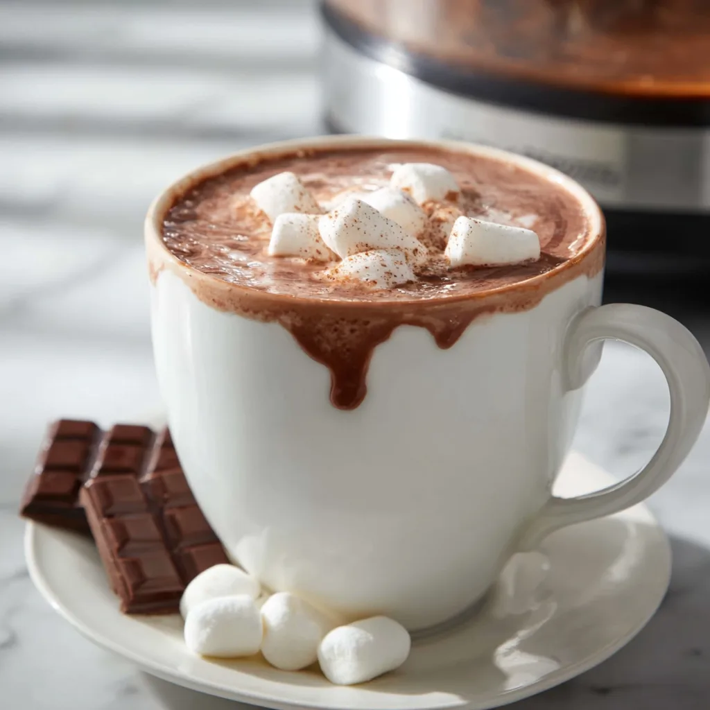 Slow Cooker Party Hot Chocolate