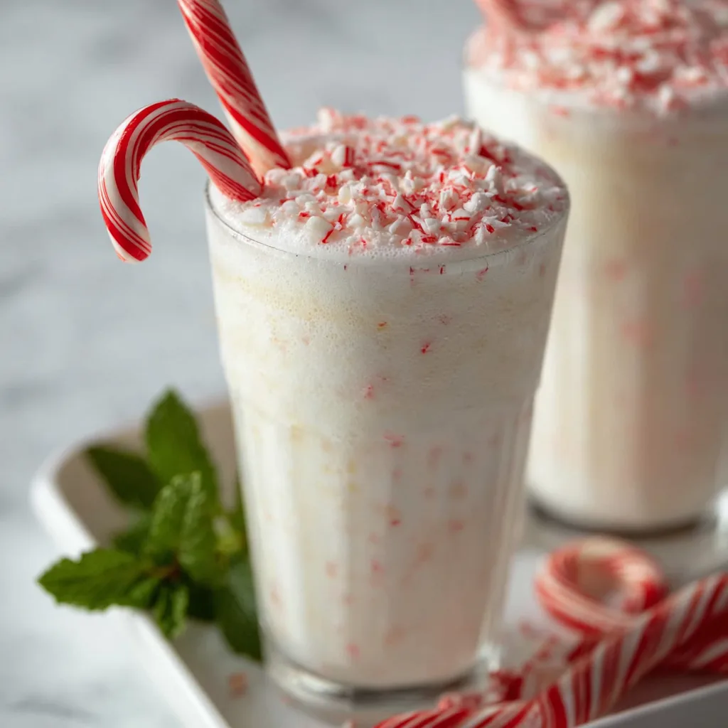 Candy Cane Peppermint Shake
