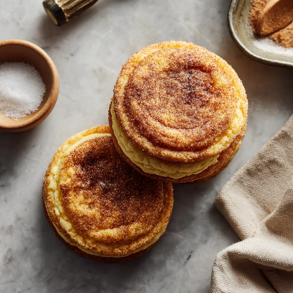 Crackly Crème Brûlée Sugar Cookies