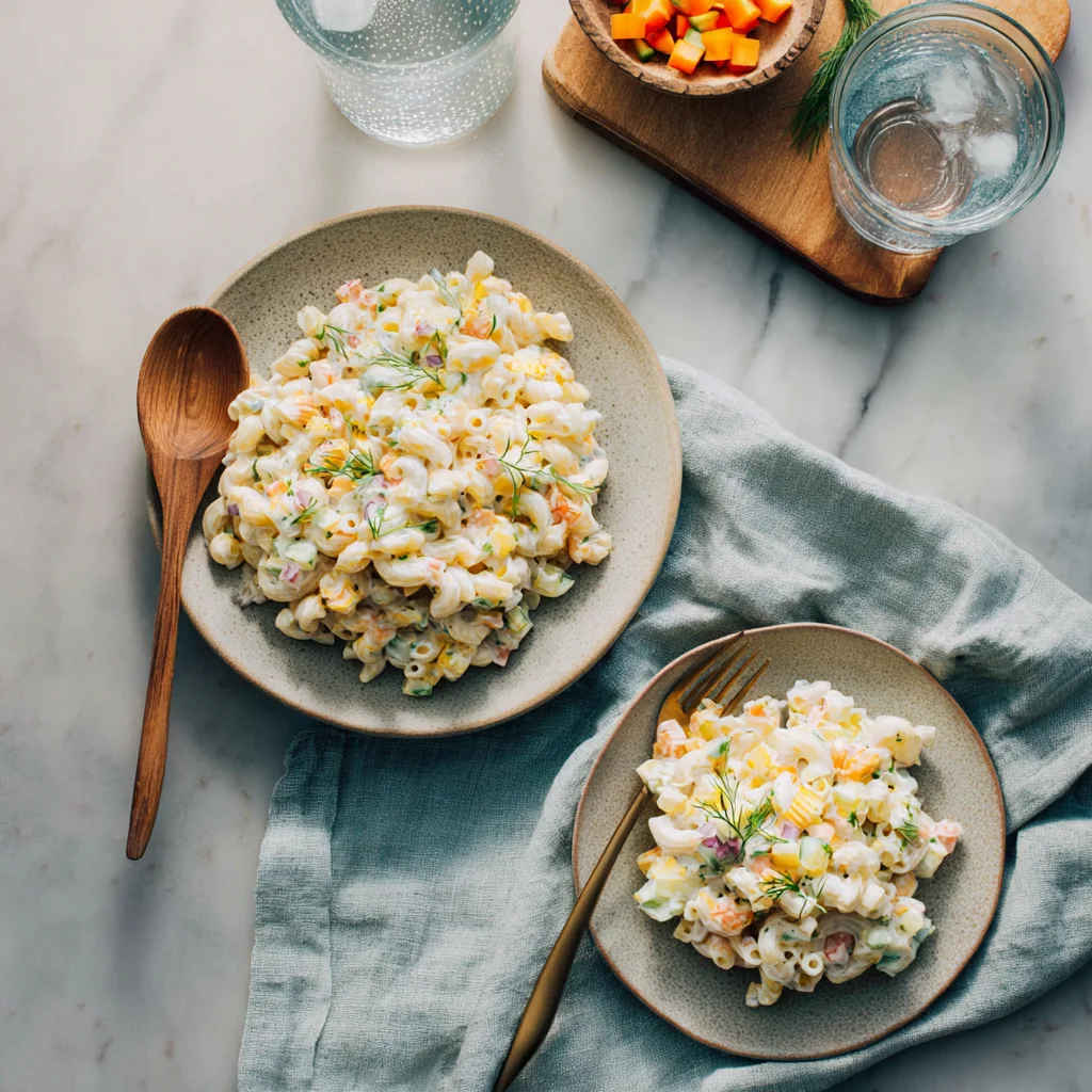 Old-Fashioned Picnic Macaroni Salad